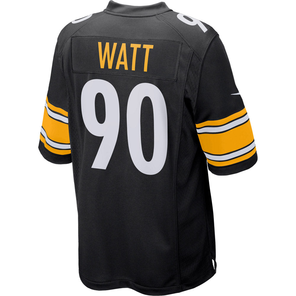 Men's Pittsburgh Steelers T.J. Watt Game Player Jersey Black